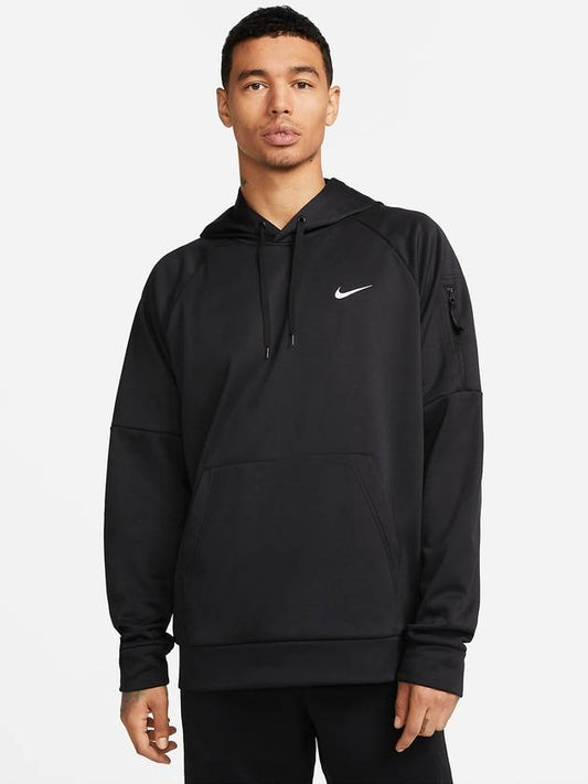 Thermafit Fitness Hoodie Black - NIKE - BALAAN 2