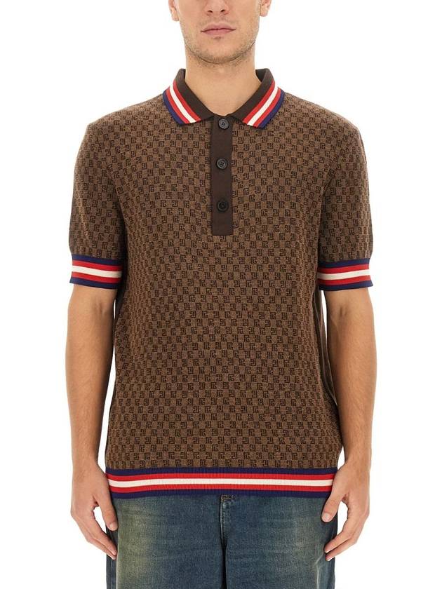 Balmain Monogram Polo - BALMAIN - BALAAN 1