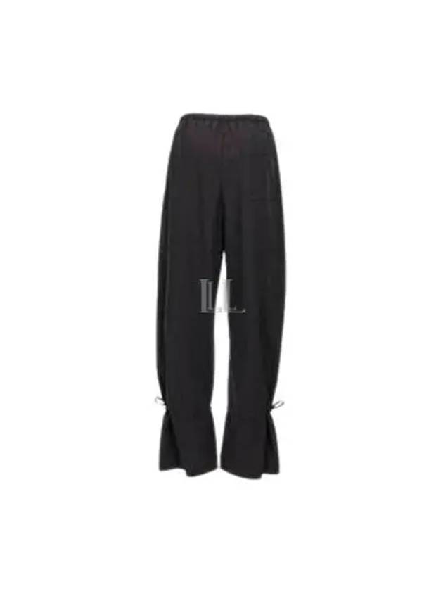 Parachute Drawstring Track Pants Black - LEMAIRE - BALAAN 2