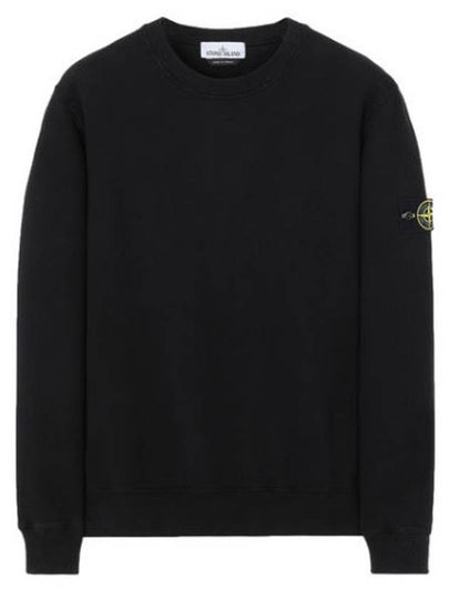 Wappen Patch Crewneck Sweatshirt Black - STONE ISLAND - BALAAN 2