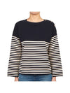 Otranto Knit Top Black White - MAX MARA - BALAAN 1