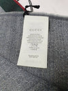 Web GG Two-Tone Muffler Grey - GUCCI - BALAAN 3