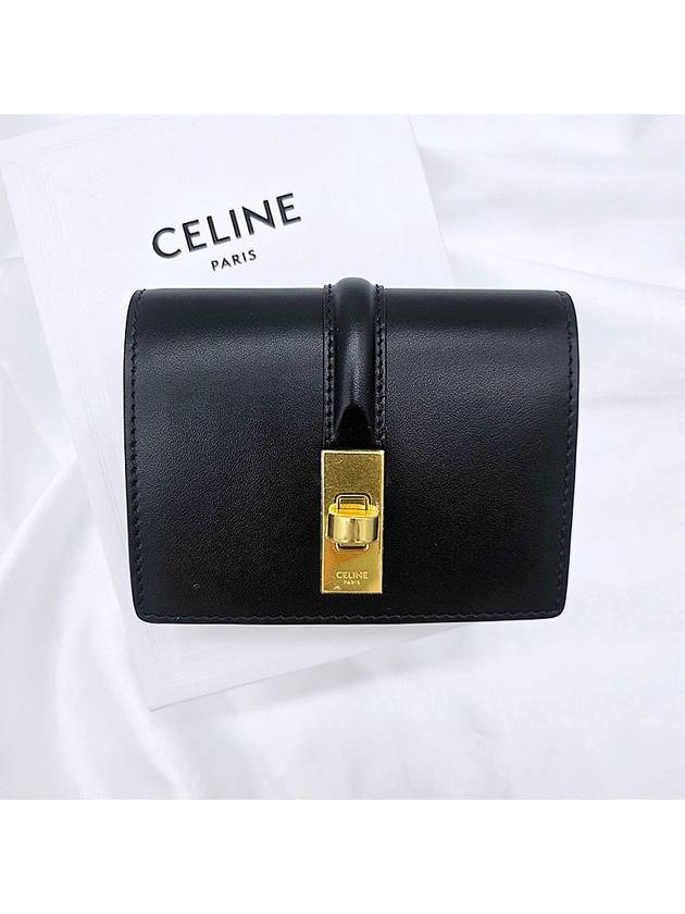 16 Flap Shiny Card Wallet 10M473GCG - CELINE - BALAAN 3