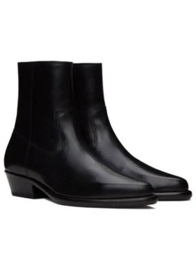 Delix Leather Ankle Boots Black - ISABEL MARANT - BALAAN 2