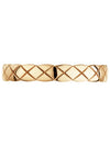 Coco Crush Quilted Motif Mini Ring Gold - CHANEL - BALAAN 5