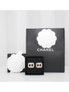 CC Logo Octagonal Pendant Earrings Gold - CHANEL - BALAAN 10