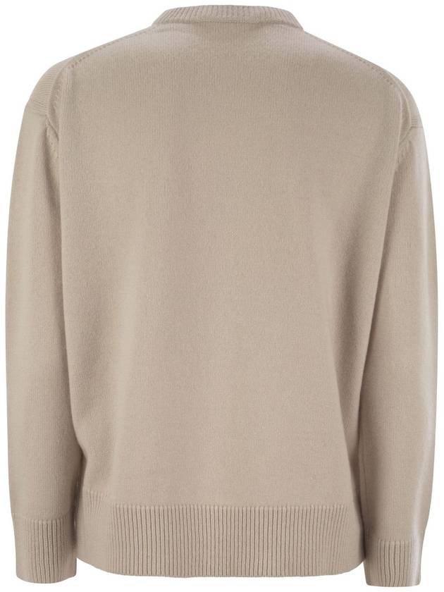 VERONICA - Wool and cashmere crew-neck sweater - S MAX MARA - BALAAN 2