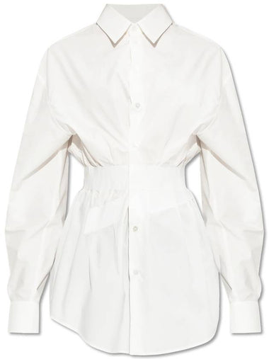 MM6 Maison Margiela Shirt, Women's, White - MAISON MARGIELA - BALAAN 1