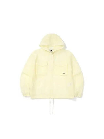 KODAK Apparel Hooded Mesh Anorak Women IVORY - KODO - BALAAN 1