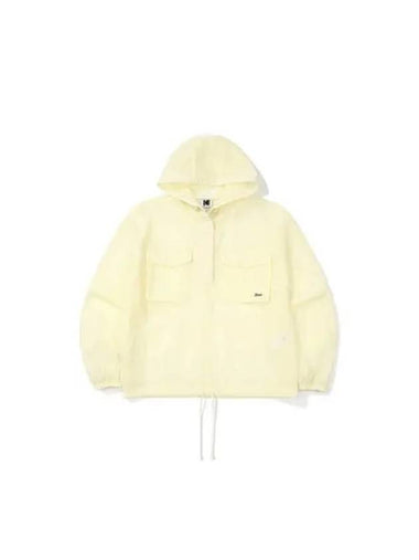 KODAK Apparel Hooded Mesh Anorak Women IVORY - KODO - BALAAN 1