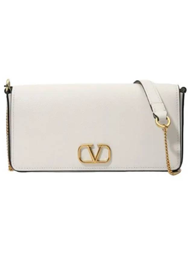 Logo pouch clutch bag - VALENTINO - BALAAN 1