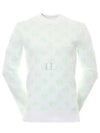 Men's Golf Gus Jacquard Crew Neck Sweatshirt White - J.LINDEBERG - BALAAN 2