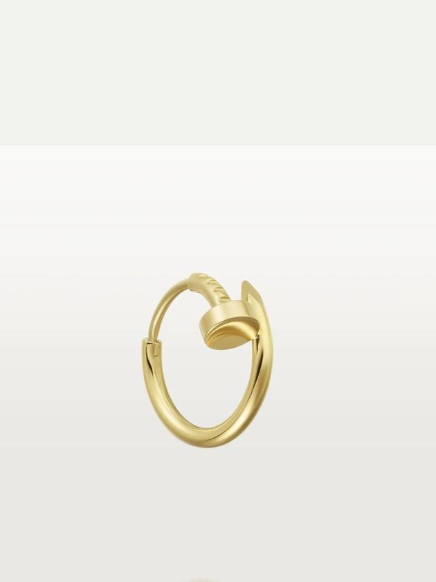 Juste un Clou earrings gold - CARTIER - BALAAN 2