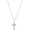 Insaisin Fave Rhodium Necklace White - SWAROVSKI - BALAAN 3