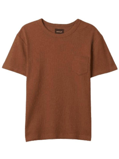 Belgian waffle short sleeve t shirt walnut - HOWLIN' - BALAAN 1