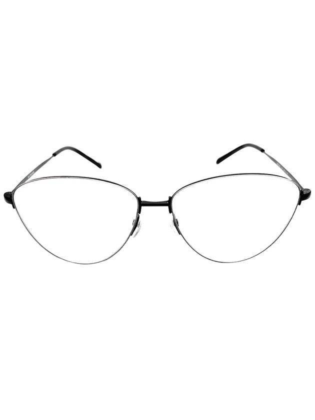 Eyewear Triangle Metal Glasses Black - BALENCIAGA - BALAAN.