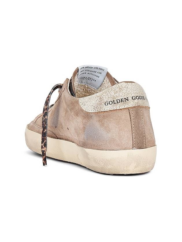 Super Star Glitter Low Top Sneakers Taupe - GOLDEN GOOSE - BALAAN 3