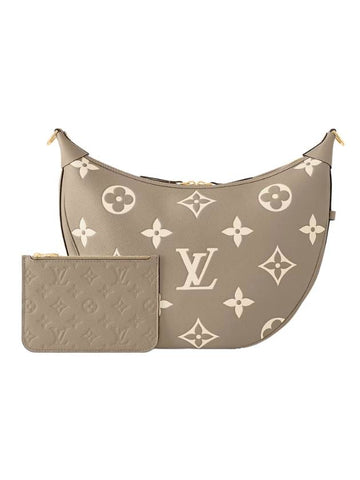 Loop Hobo Monogram Empreinte Leather Shoulder Bag Grey - LOUIS VUITTON - BALAAN 1