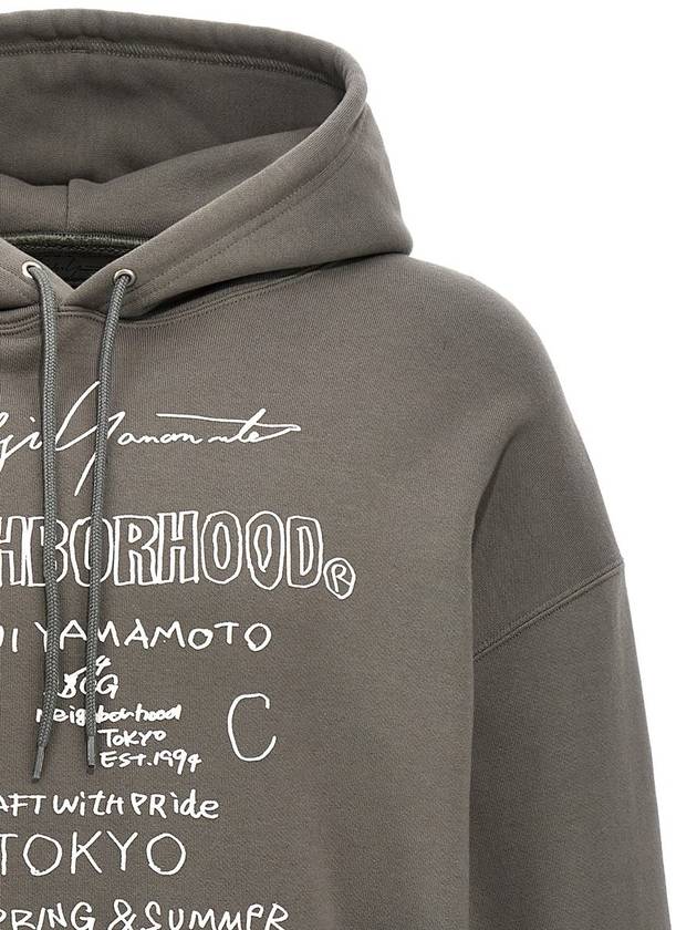 Yohji Yamamoto 'Neighborhood' Hoodie - YOHJI YAMAMOTO - BALAAN 3