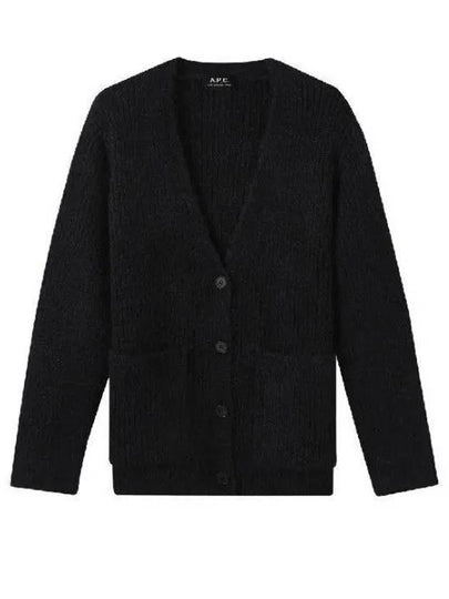 Women's Claudine Cardigan Black - A.P.C. - BALAAN 2