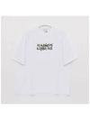 Flowers Oversized Short Sleeve T-Shirt White - MAISON KITSUNE - BALAAN 3