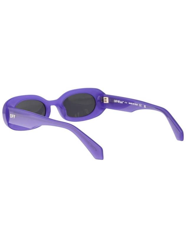 Sunglasses OERI087F23PLA001 3707 3707 PURPLE - OFF WHITE - BALAAN 5