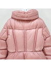 Women s Logo Patch DOURO Down Padded Short Jacket Pink 1A00069 595ZZ 500 - MONCLER - BALAAN 6