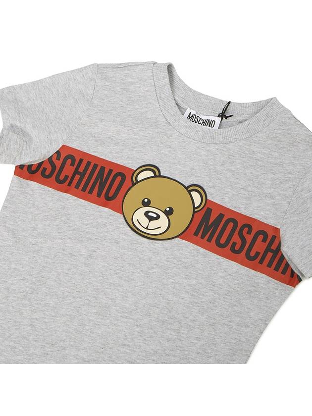 Kids short sleeved t shirt HUM04Q LAA03 60926 Adults can wear - MOSCHINO - BALAAN 4