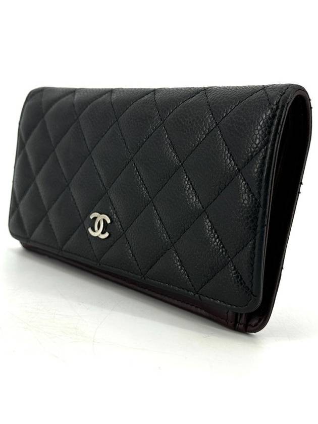 Classic caviar silver long wallet - CHANEL - BALAAN 3