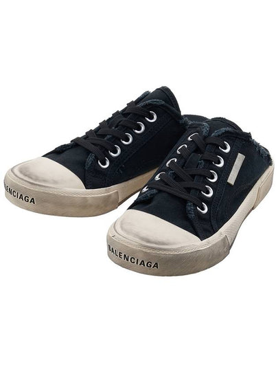 Paris Mule Low Top Sneakers Black - BALENCIAGA - BALAAN 2