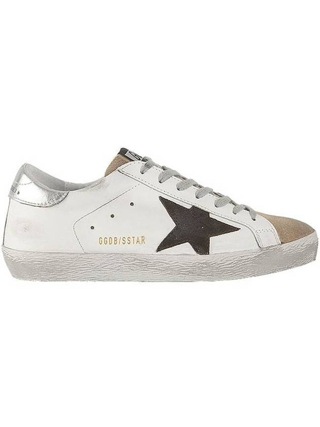 Superstar Silver Tab Low Top Sneakers White - GOLDEN GOOSE - BALAAN 1