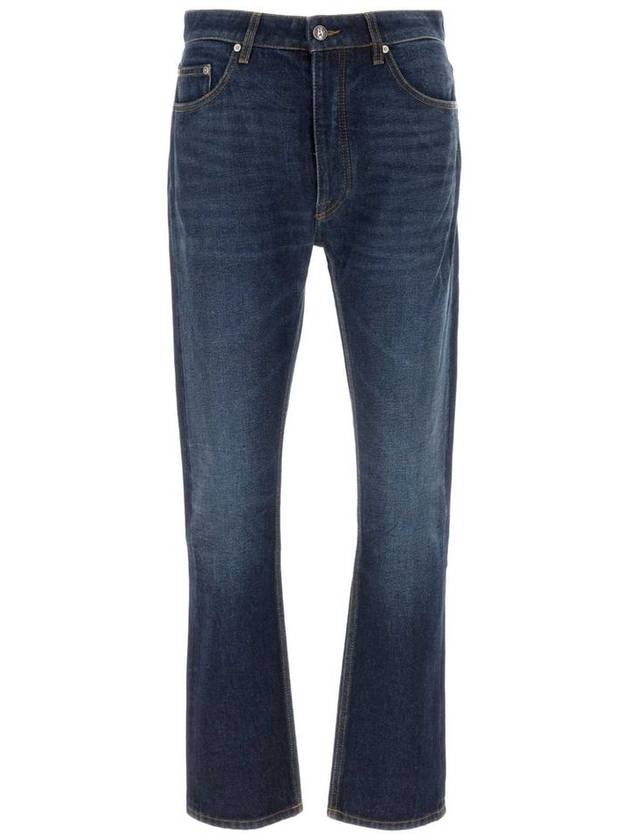 Palm Angels Blue Denim Jeans - PALM ANGELS - BALAAN 1