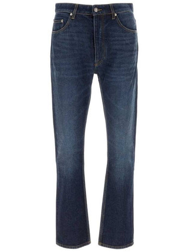 Palm Angels Blue Denim Jeans - PALM ANGELS - BALAAN 1