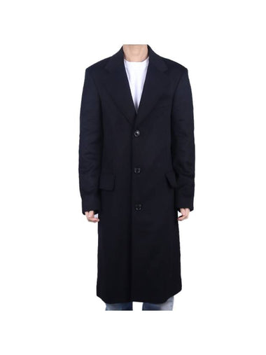 Men's Dolphin Wool Coat Black Heavy Melton M4201DB - OUR LEGACY - BALAAN 1