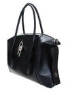 Antigona Lock Soft Leather Tote Bag Black - GIVENCHY - BALAAN 3