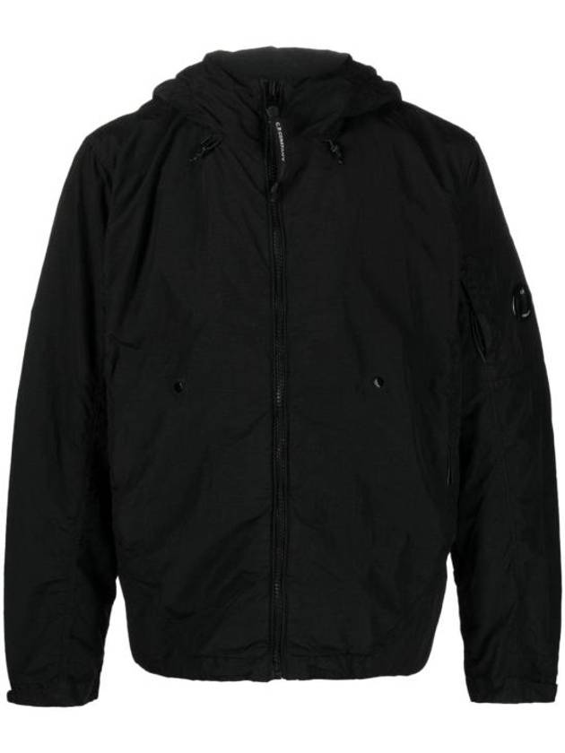 Nylon Reversible Hooded Jacket Black - CP COMPANY - BALAAN 2