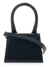 Le Chiquito Mini Tote Bag Black - JACQUEMUS - BALAAN 4