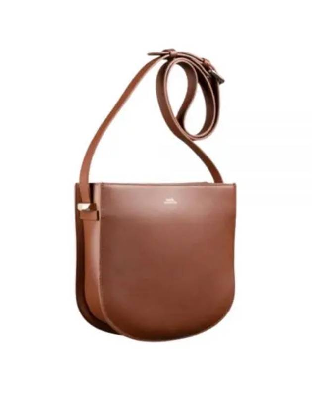 Geneve Smooth Leather New Shoulder Bag Brown - A.P.C. - BALAAN 2