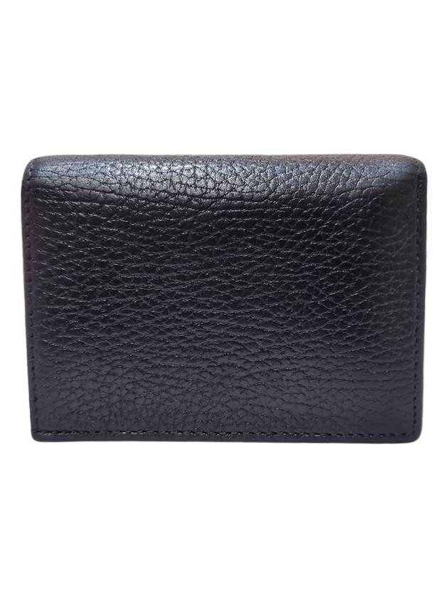 Women s 456126 GG Marmont Black Card Case Half Wallet - GUCCI - BALAAN 3