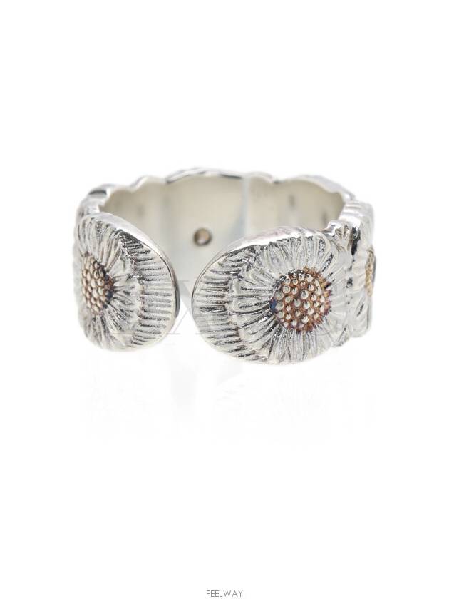 Blossom Fancy Diamond Silver Eternelle Ring No 61 - BUCCELLATI - BALAAN 3