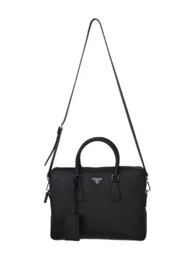 Saffiano Brief Case Bag Men s Tote - PRADA - BALAAN 1