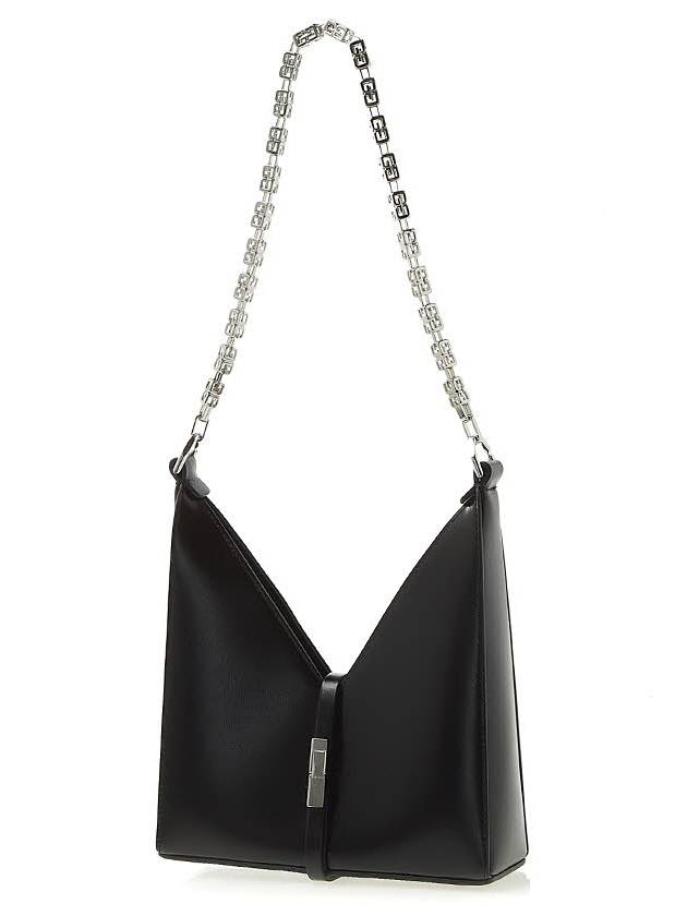 Mini Cut Out Box Chain Shoulder Bag Black - GIVENCHY - BALAAN 3