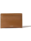 Dot Saddle Slim Mini Transportation Card Wallet Cognac Wood - LE MASQUE - BALAAN 4