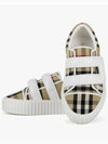 Vintage Check Low Junior Low Top Sneakers - BURBERRY - BALAAN 4