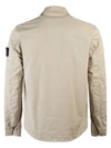 Supima Cotton Twill Stretch-TC Jacket Sand - STONE ISLAND - BALAAN 4