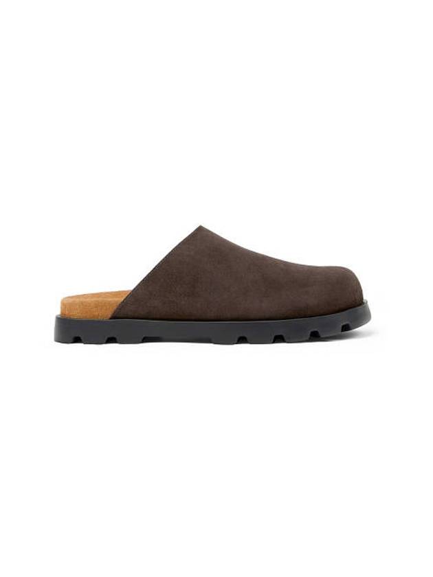 Brutus Leather Slippers Dark Brown - CAMPER - BALAAN 1