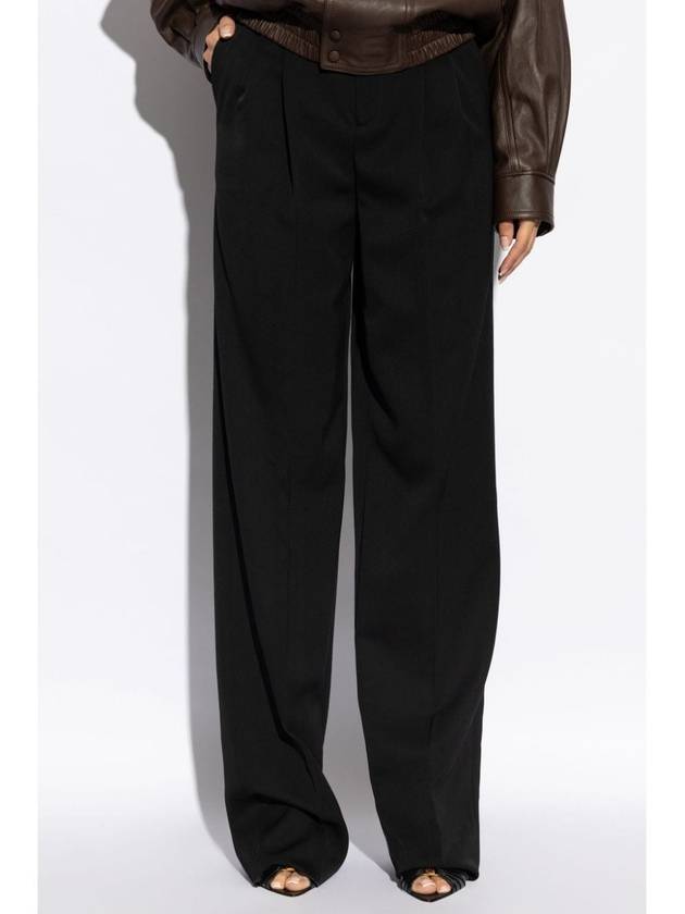 Saint Laurent  Trousers Black - SAINT LAURENT - BALAAN 2