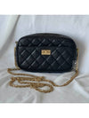 Vintage 255 mini camera bag black gold A91768 - CHANEL - BALAAN 1