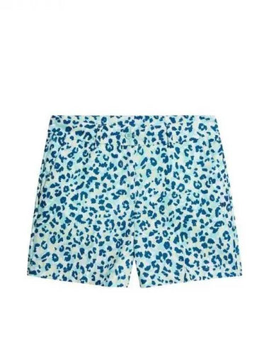 Golf Women s Gwen Print Shorts Leopard Aruba Blue GW09305 O495 Domestic Product GR5Y24061207566 - J.LINDEBERG - BALAAN 1