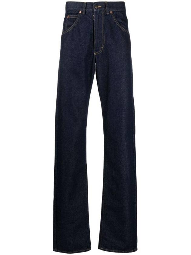 Straight Cut Jeans Indigo - MAISON MARGIELA - BALAAN 1